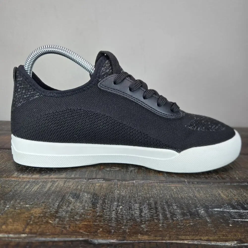Vessi Weekend Sneaker Womens Size 8 Waterproof Shoes Asphalt Black White Mens 7